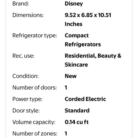 Disney Stitch 4L Capacity Mini Fridge - Picture 7 of 9